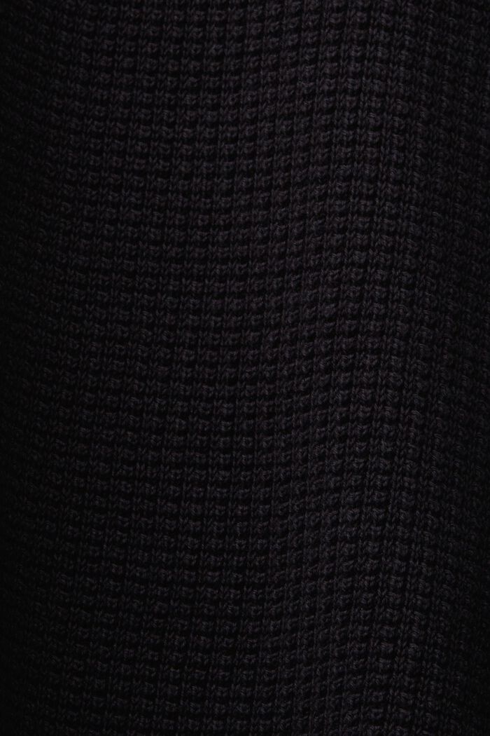 Tröja i 100% pimabomull, BLACK, detail image number 5
