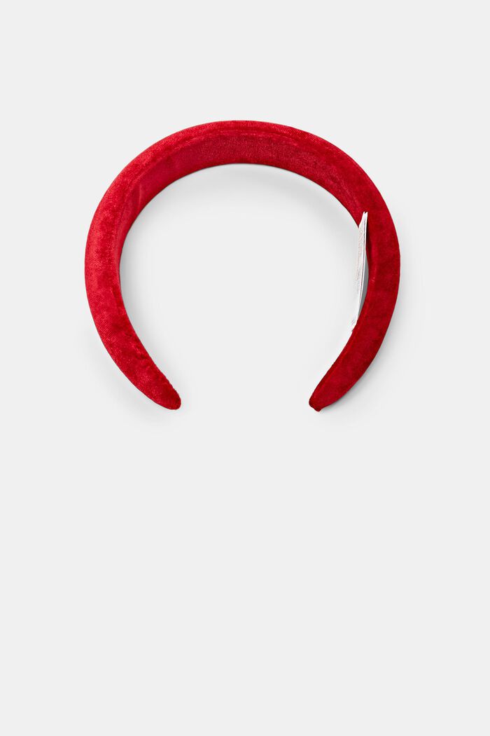 Pannband i sammet, DARK RED, detail image number 0
