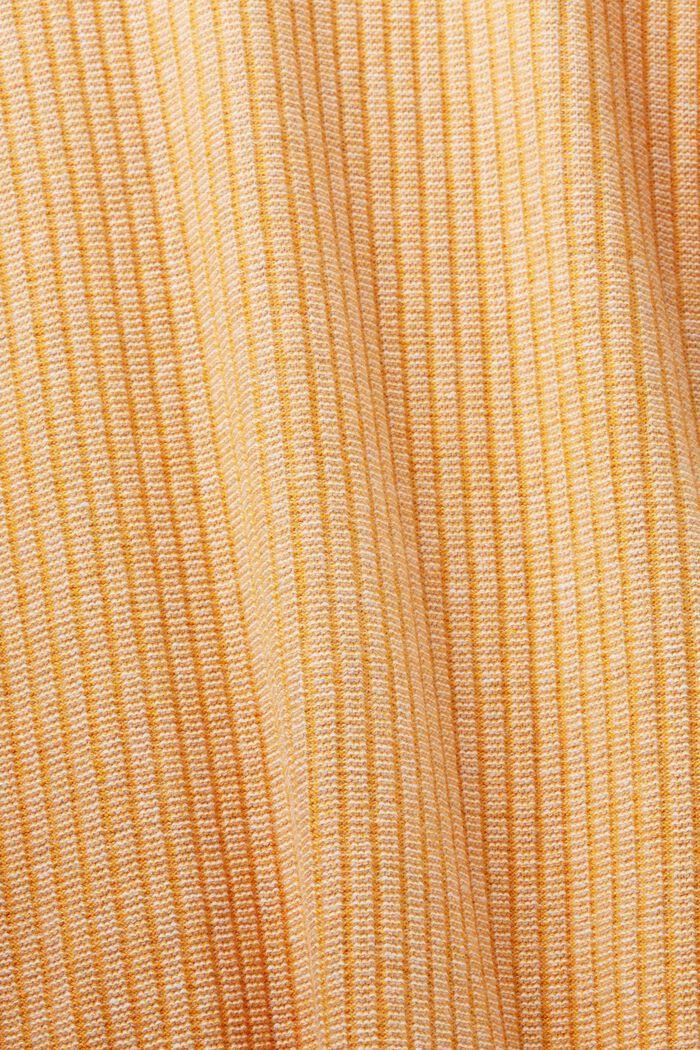 Tvåfärgad ribbstickad tröja, LIGHT ORANGE, detail image number 6