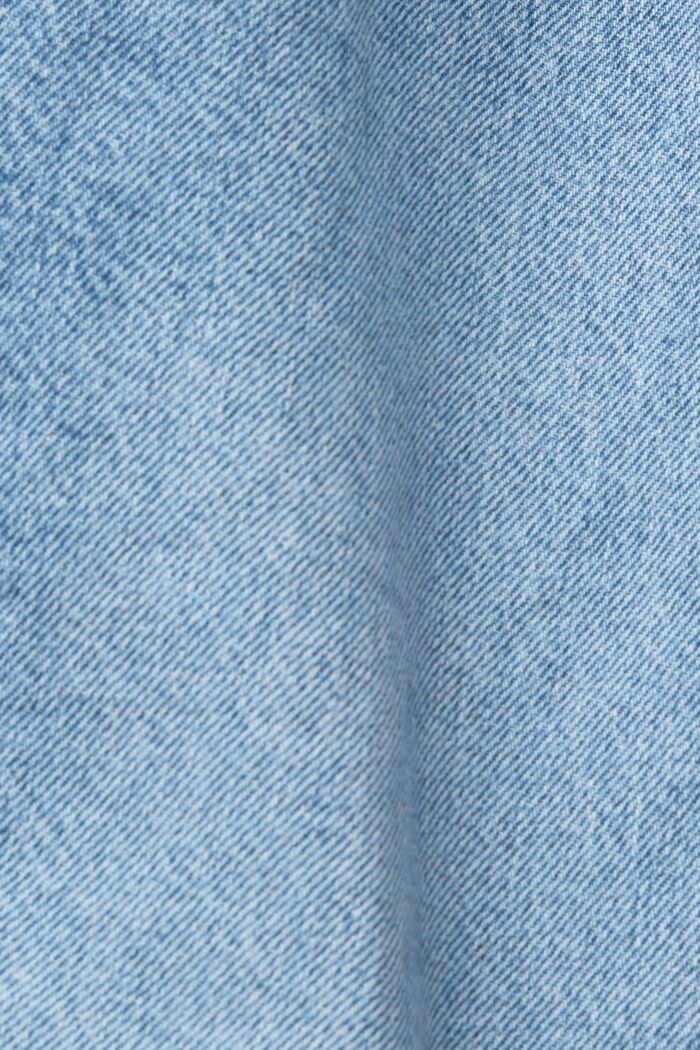 Kort pinafore-klänning i denim, BLUE MEDIUM WASHED, detail image number 6