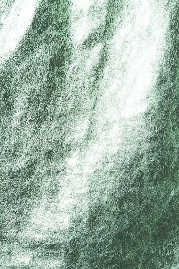 Skinnkjol med metallicbeläggning, LIGHT AQUA GREEN, detail image number 6