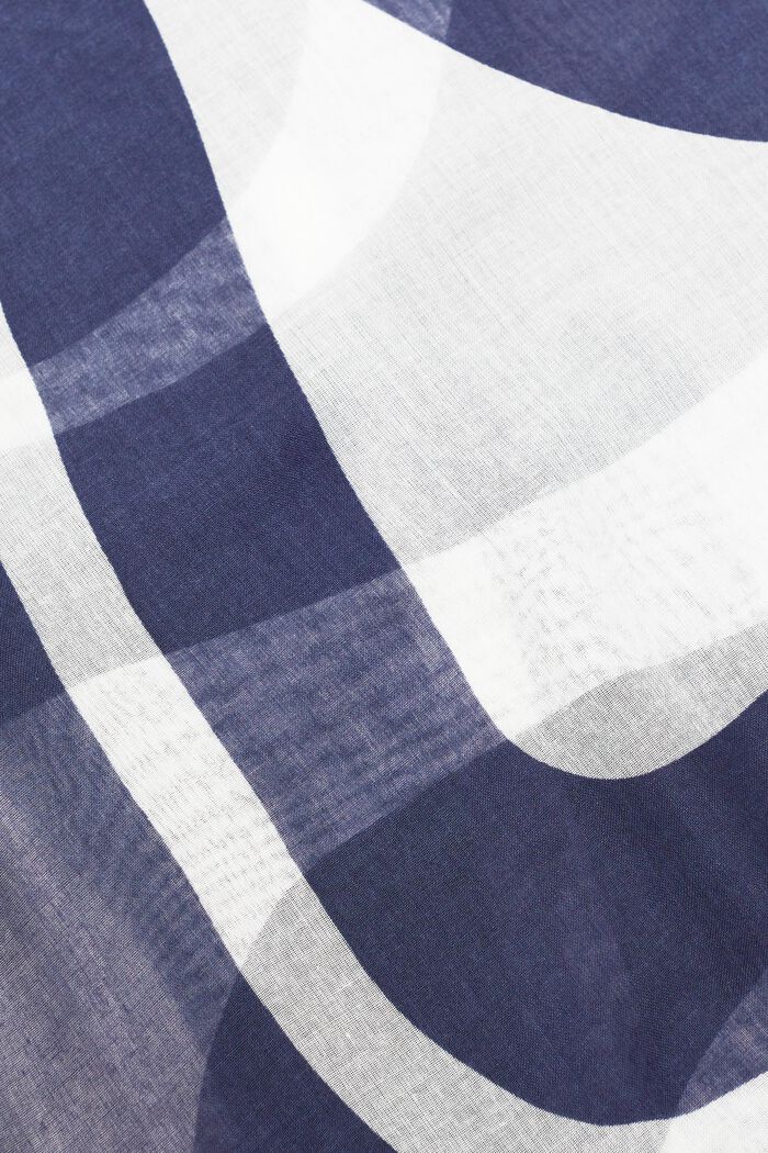 Mönstrad pareo, NAVY BLUE, detail image number 6