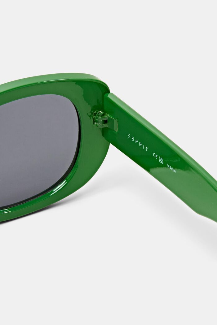 Fyrkantiga solglasögon, GREEN, detail image number 3