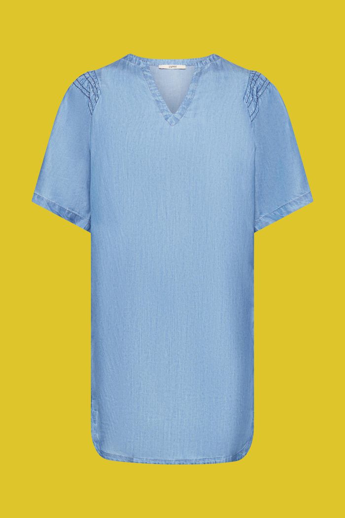 Tunikaklänning i denimlook, BLUE MEDIUM WASHED, detail image number 4