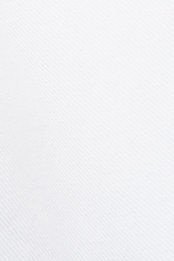 Twill overshirt, 100% bomull, WHITE, detail image number 4