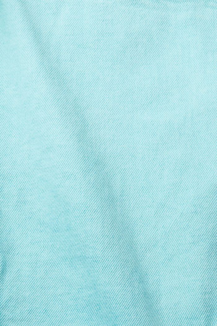 Shorts med knappgylf, AQUA GREEN, detail image number 6