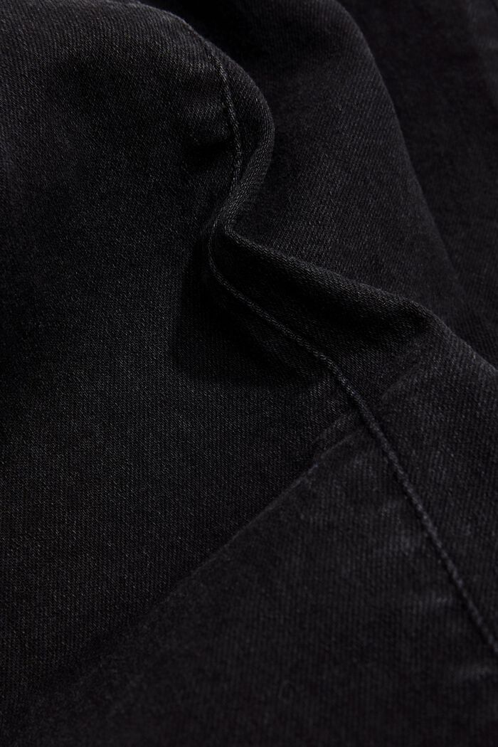Jeans i ekologisk bomull, BLACK RINSE, detail image number 7