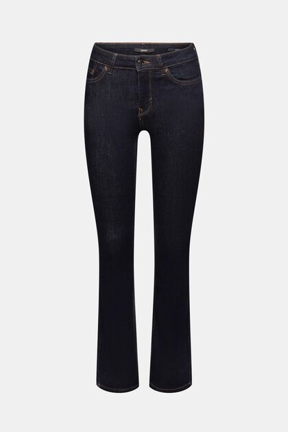 Skinny-jeans med utsvängda benslut