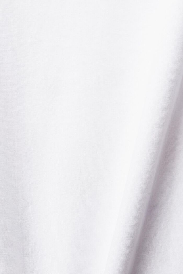 T-shirt med tryck, WHITE, detail image number 4