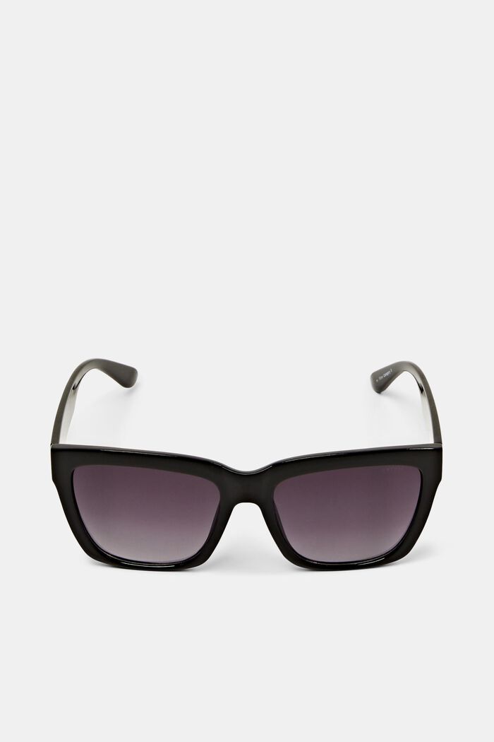 Solglasögon med tjocka bågar, BLACK, detail image number 0