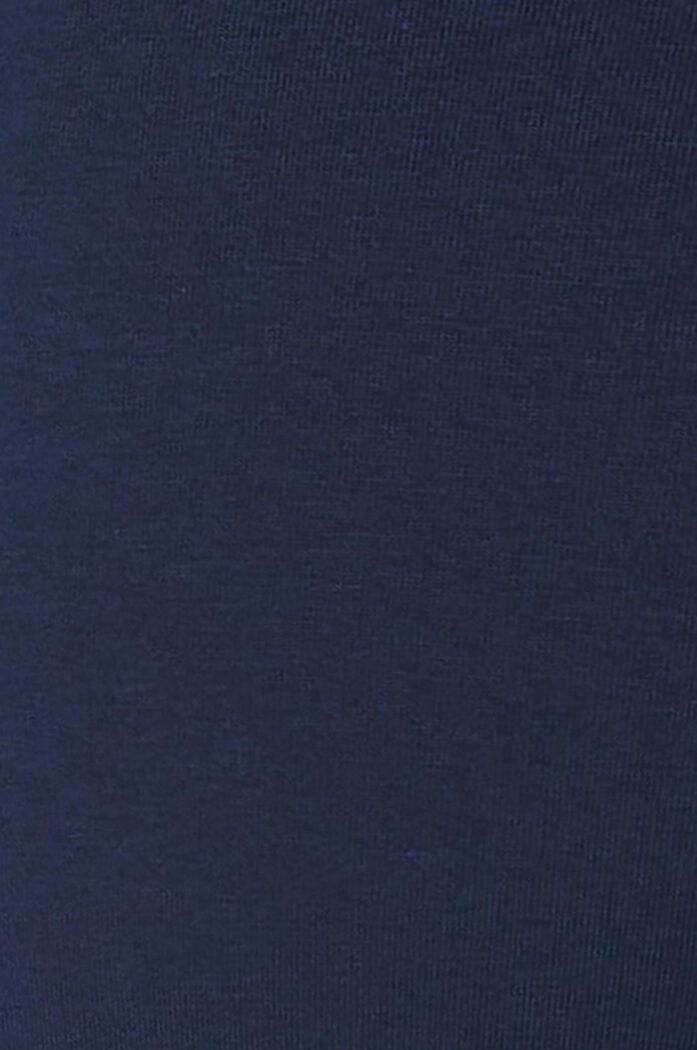 Jerseybyxa med mudd över magen, ekologisk bomull, NIGHT BLUE, detail image number 3