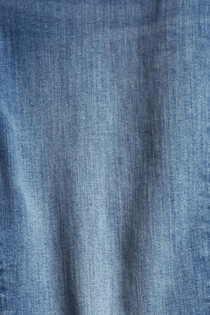 Bootcut-jeans i ekobomull, BLUE LIGHT WASHED, detail image number 1