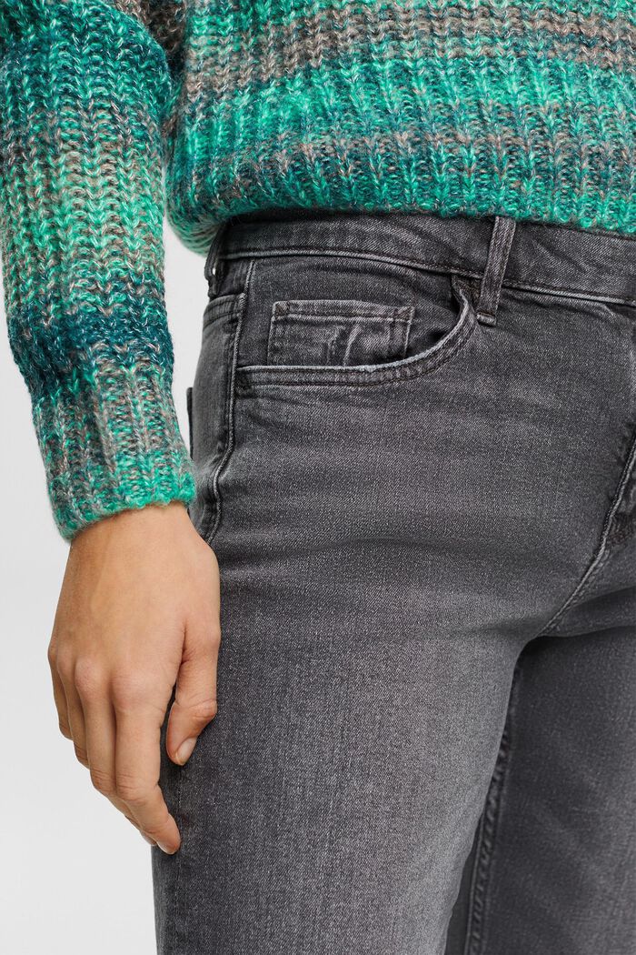 Jeans med raka ben, GREY MEDIUM WASHED, detail image number 2