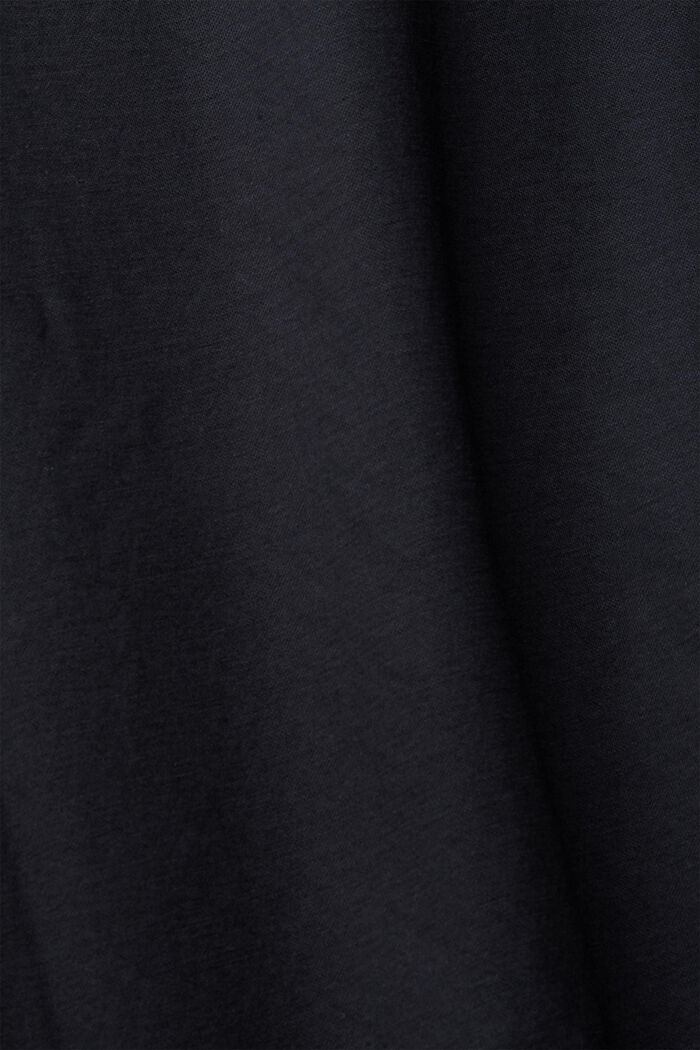 CURVY T-shirt med V-ringning, BLACK, detail image number 4