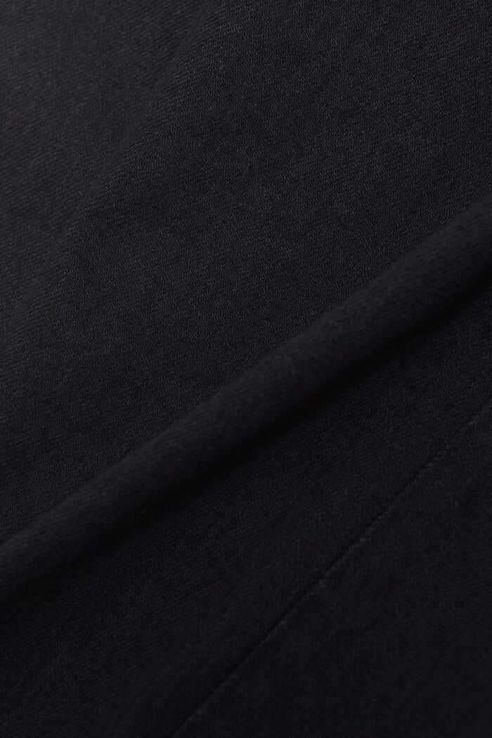 Jeans med smal passform och hög midja, BLACK RINSE, detail image number 6