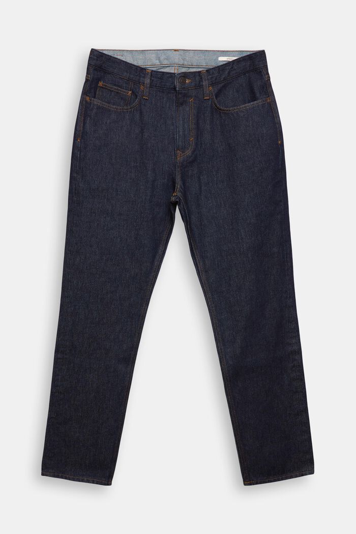 Jeans med raka ben, BLUE RINSE, detail image number 7