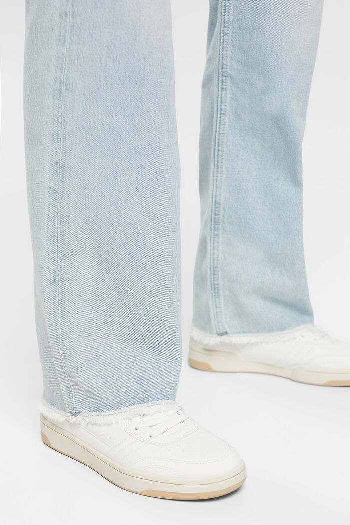 Jeans i 80-talsmodell, TENCEL™, BLUE LIGHT WASHED, detail image number 5