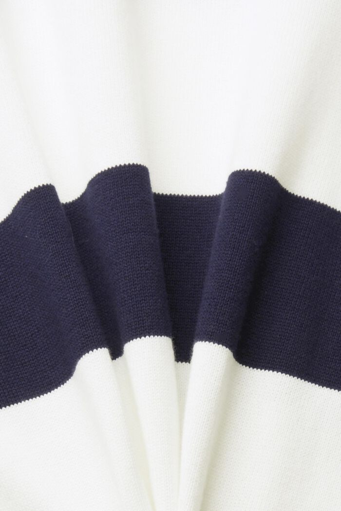 Stickad tröja med avslappnad passform, NAVY BLUE, detail image number 1