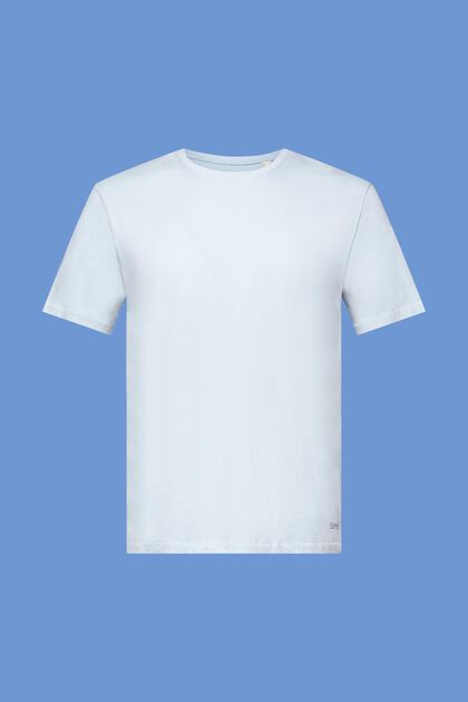T-shirt med tryck bak, 100% bomullsjersey