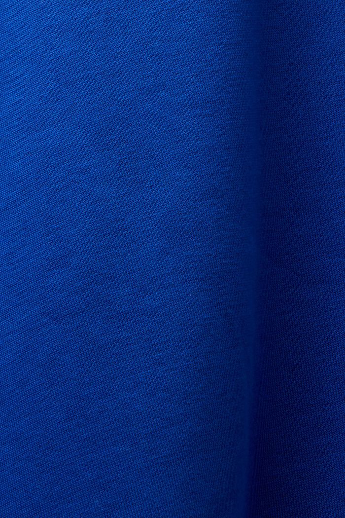 Sweatshirt i bomullsmix, BRIGHT BLUE, detail image number 5