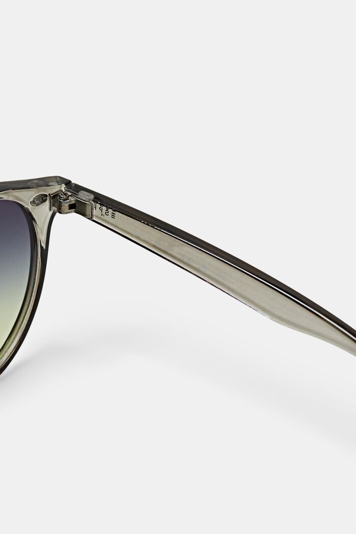 Solglasögon med runda glas, GRAY, detail image number 1