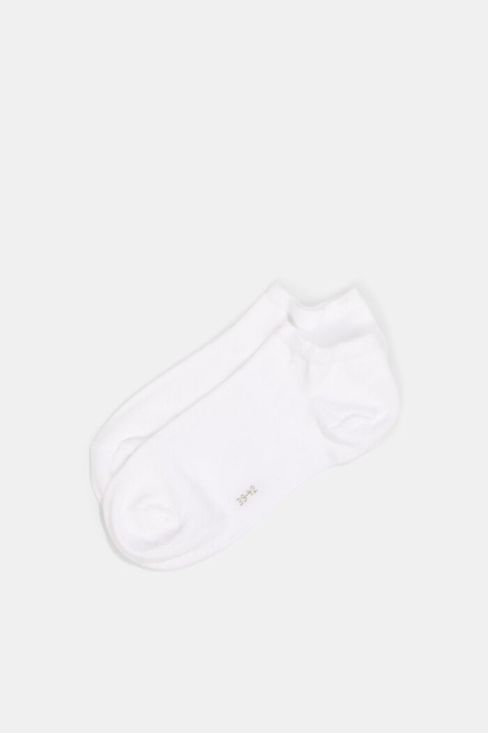 Ankelstrumpor i 2-pack, WHITE, detail image number 0
