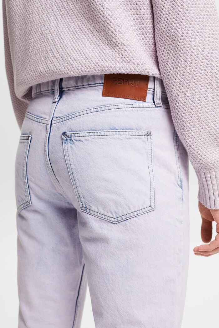 Raka jeans med medelhög midja, LAVENDER, detail image number 3