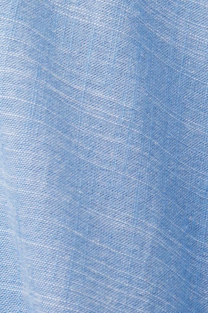 Button down-skjorta i bomull, LIGHT BLUE, detail image number 4