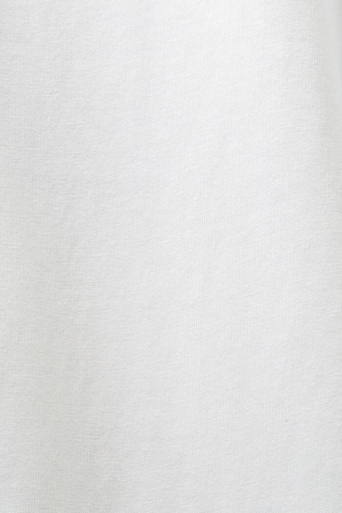 T-shirt med logo, unisexmodell, WHITE, detail image number 6