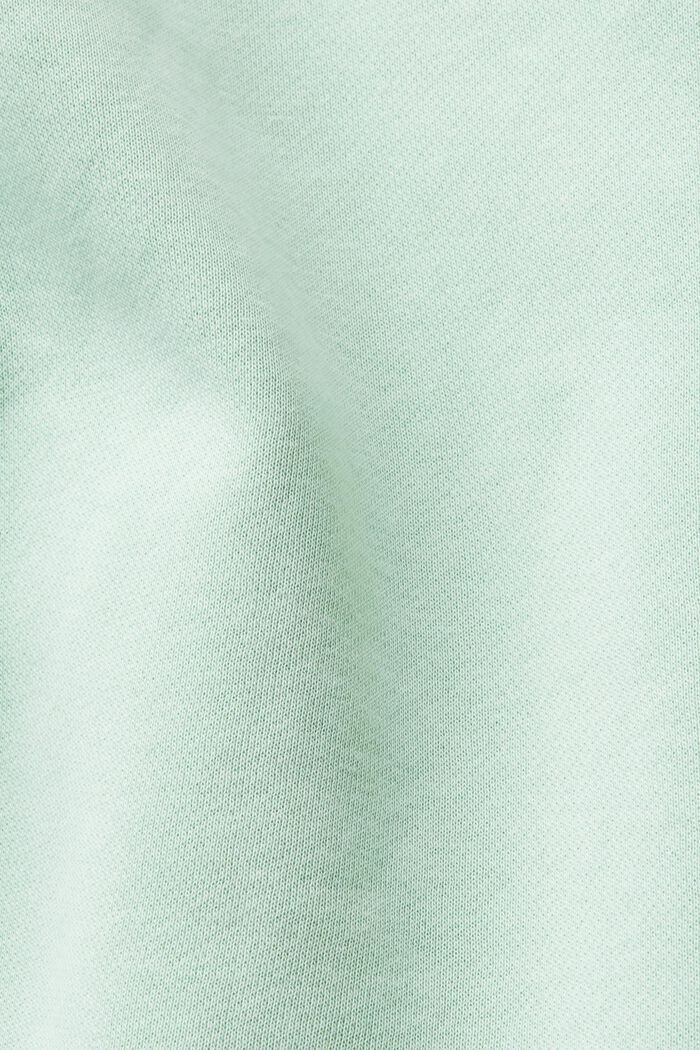 sweatshirt med huva, LIGHT AQUA GREEN, detail image number 5