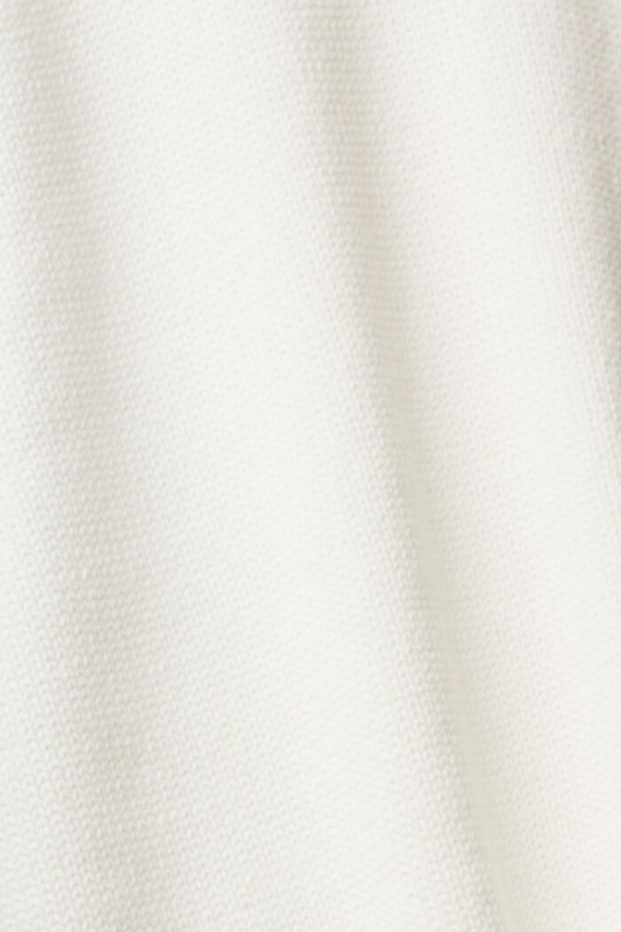 Stickad polotröja, OFF WHITE, detail image number 1