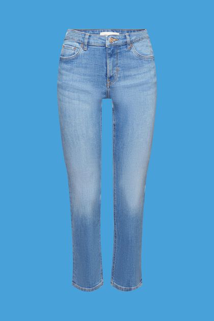 Korta jeans med medelhög midja