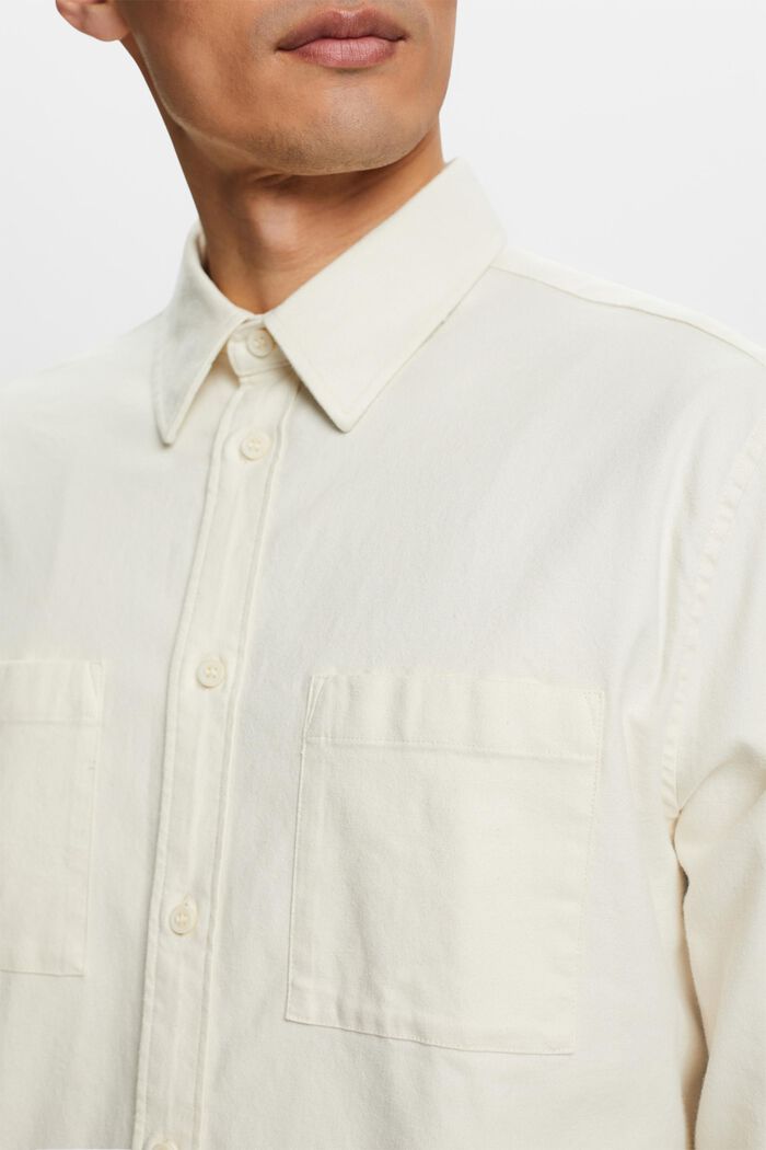 Flanellskjorta i bomull, ICE, detail image number 3
