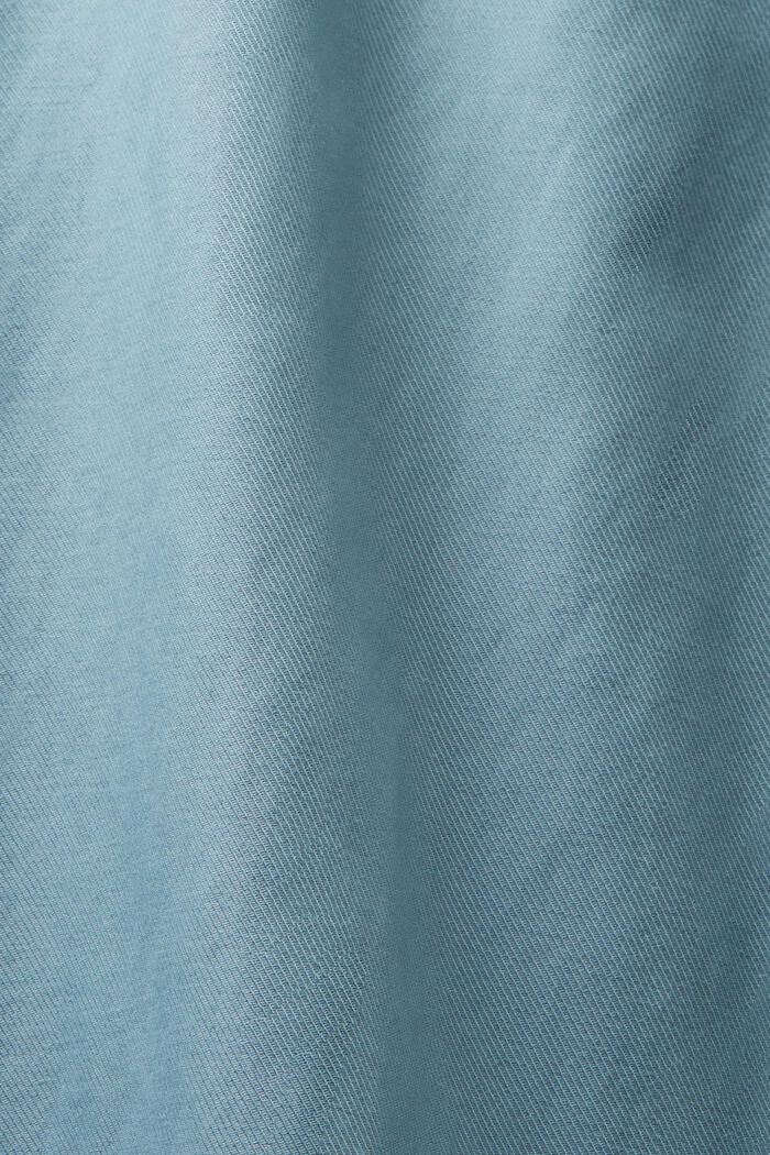 Button down-skjorta i twill, TEAL BLUE, detail image number 6