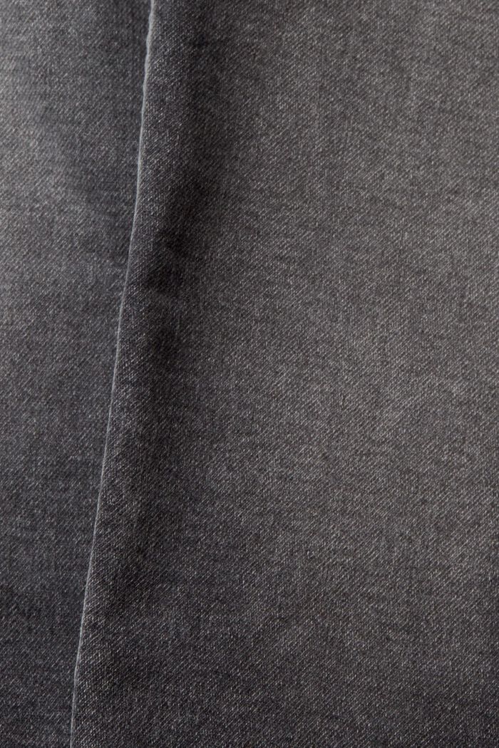 Stretchjeans med smal passform, BLACK MEDIUM WASHED, detail image number 6