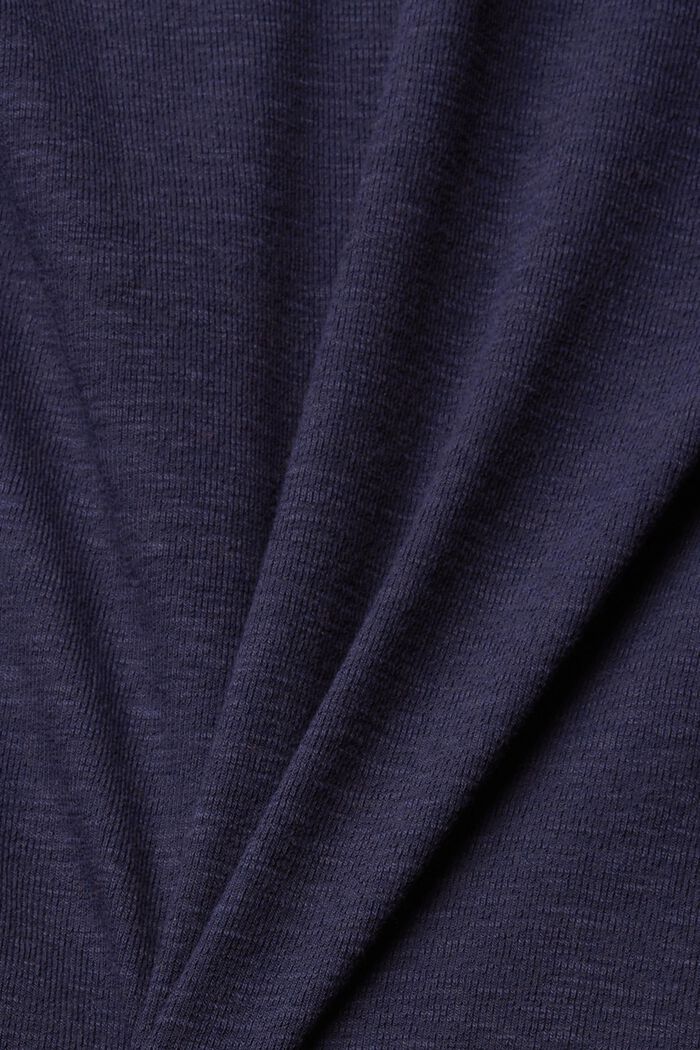 T-shirt med tryck, NAVY, detail image number 5