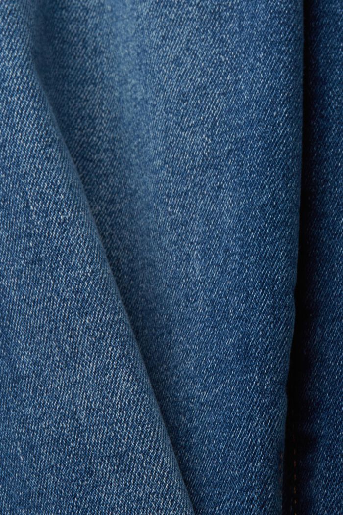 Jeans med hög stretchandel, BLUE DARK WASHED, detail image number 5