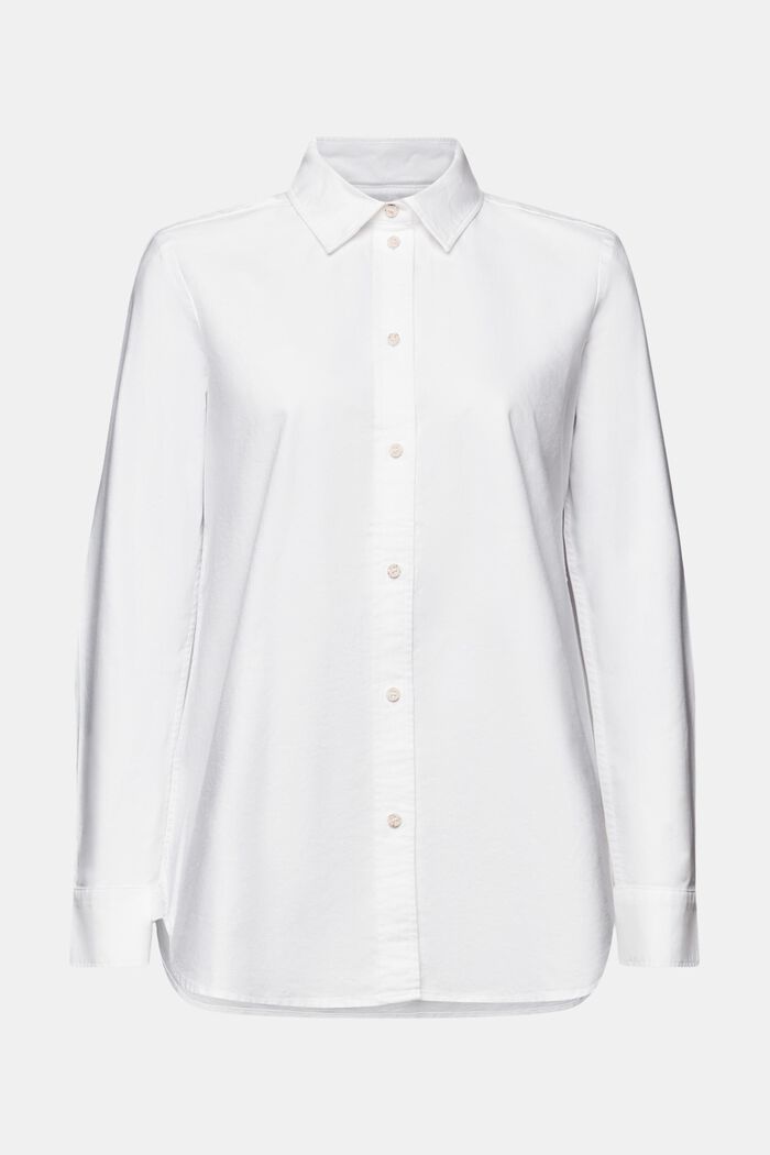 Oxford-skjortblus, WHITE, detail image number 7
