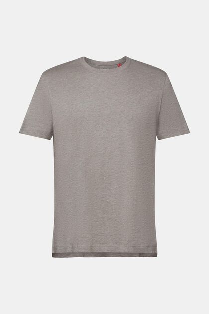 T-shirt med rund ringning, 100 % bomull
