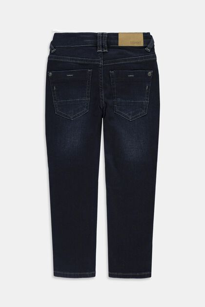 Jeans med smal passform och justerbar linning