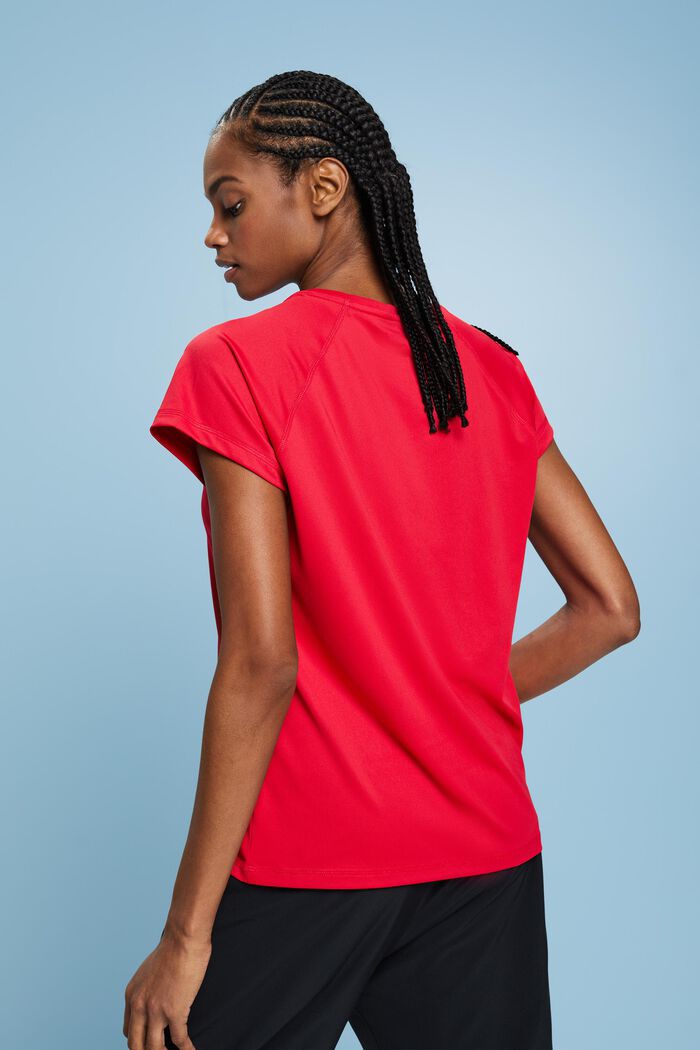 Tränings-T-shirt, RED, detail image number 2