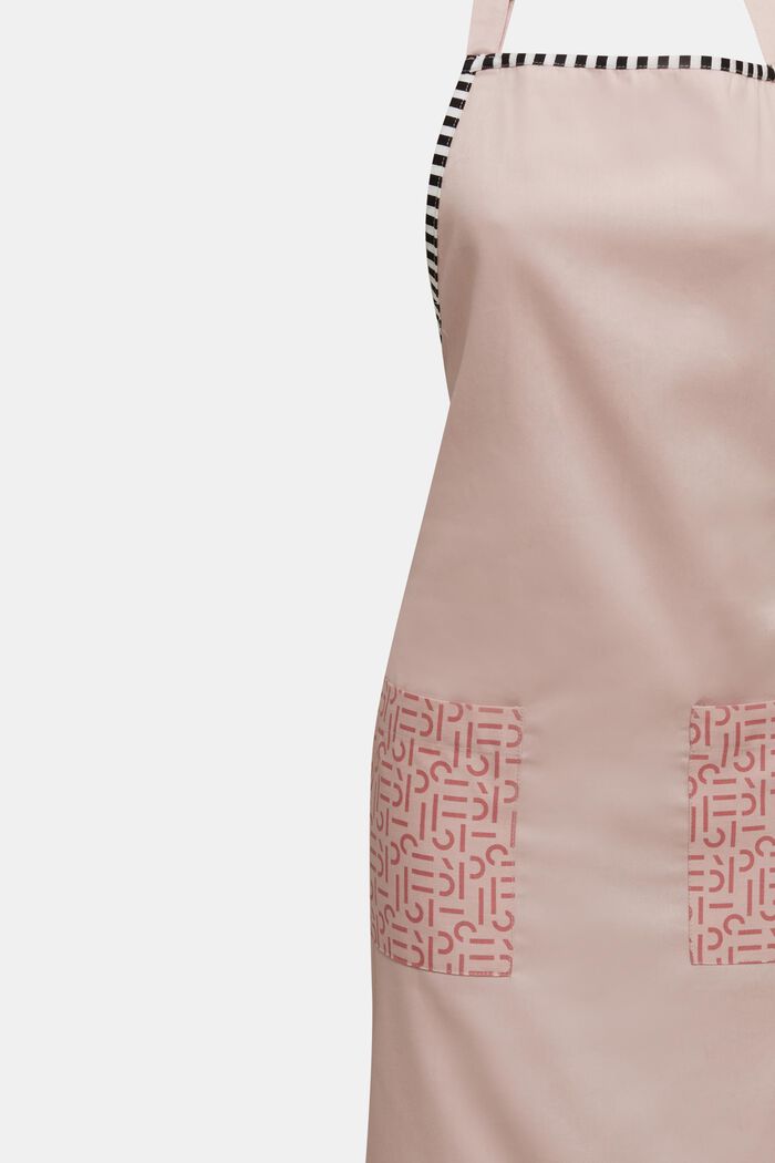 Förkläde med logofickor, 100% bomull, ROSE, detail image number 1