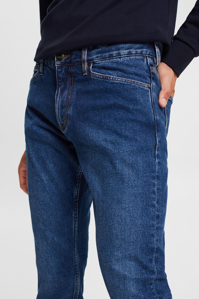 Jeans med smal passform, BLUE MEDIUM WASHED, detail image number 2