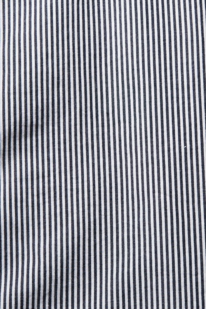 Randig skjorta i bomullspoplin, NAVY, detail image number 4