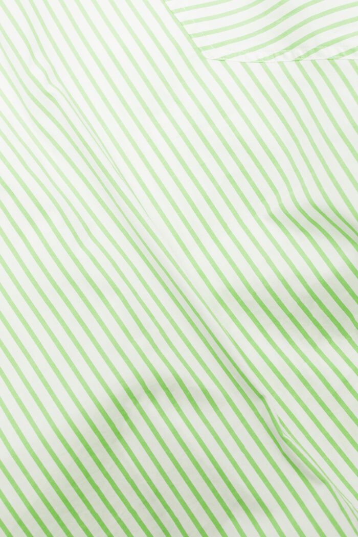 Randig skjorta med knytning fram, CITRUS GREEN, detail image number 5