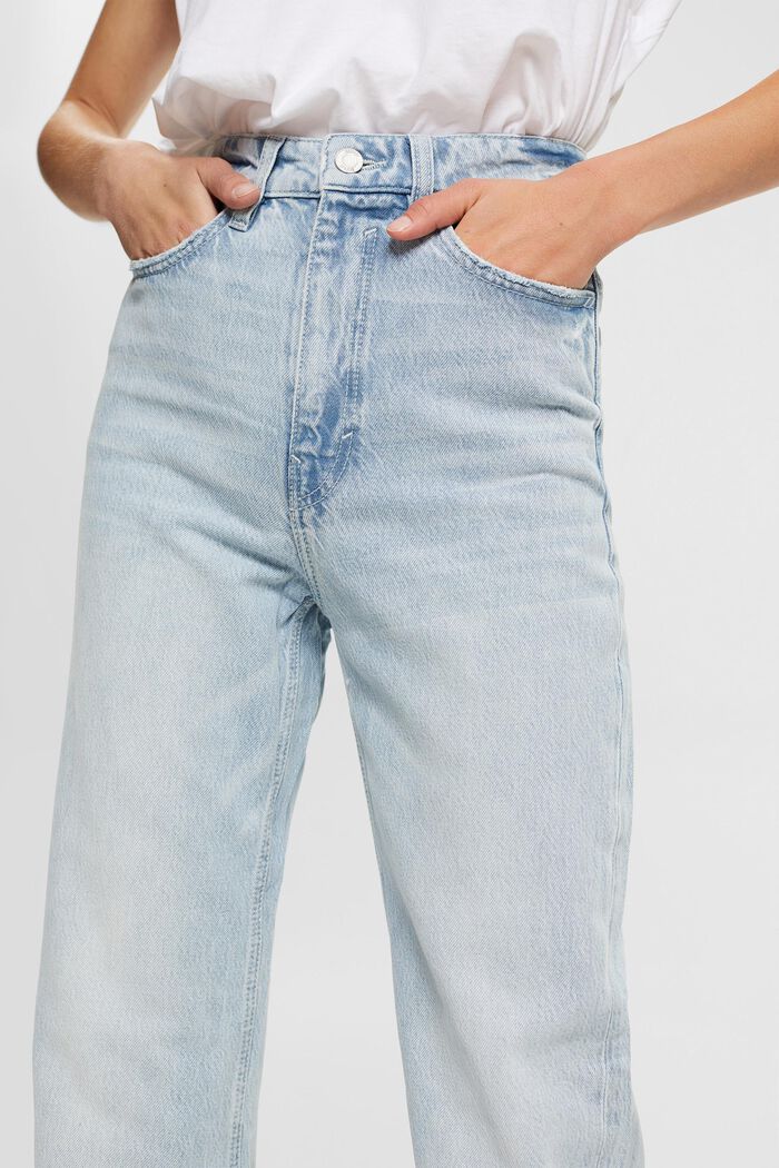 Jeans i 80-talsmodell, TENCEL™, BLUE LIGHT WASHED, detail image number 3
