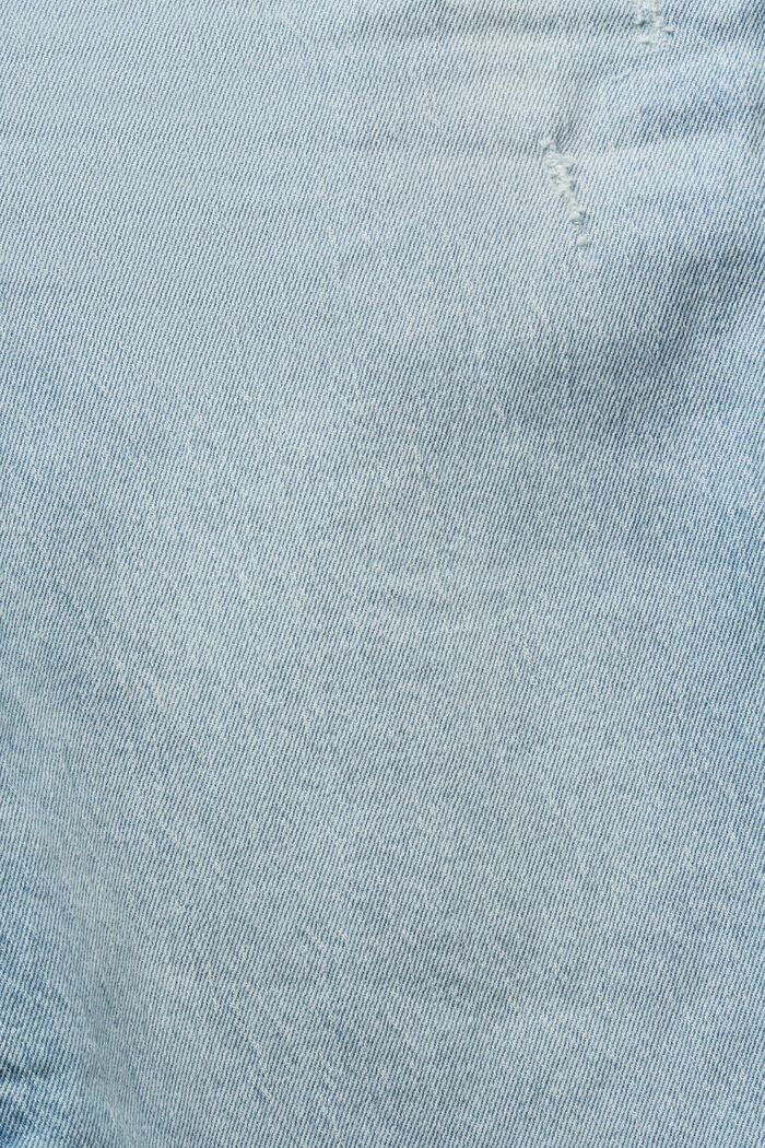 Jeans-bermudashorts, BLUE BLEACHED, detail image number 5