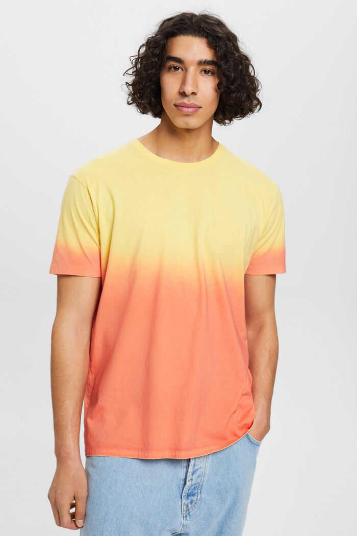 Tvåfärgad färgskiftande T-shirt, LIGHT YELLOW, detail image number 0