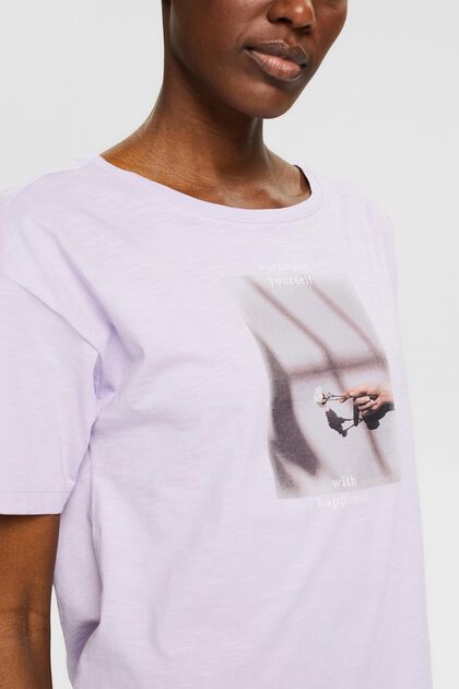 T-shirt med fototryck, ekobomull