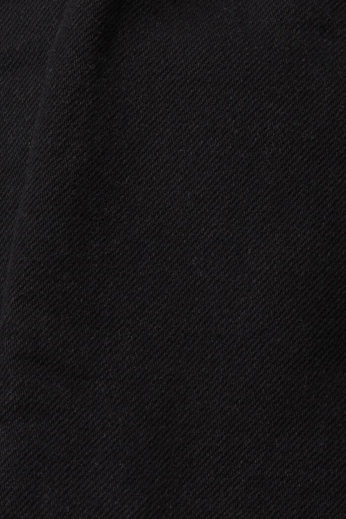 Jeansshorts i 100% bomull, BLACK, detail image number 4